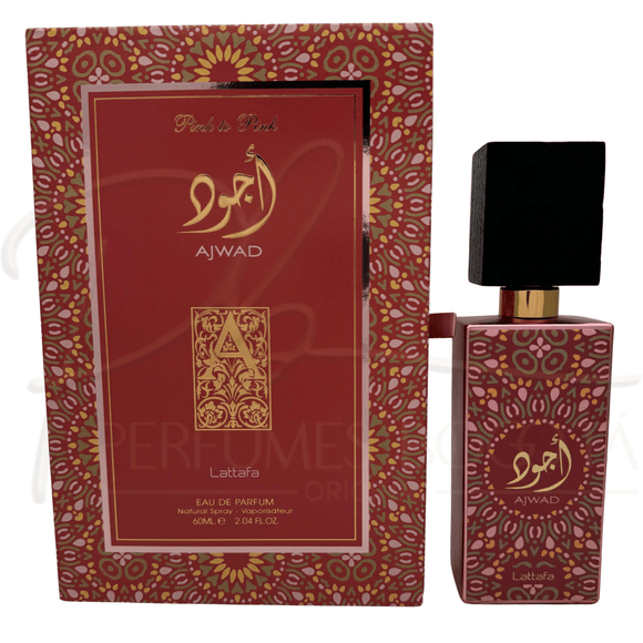 Perfume Lattafa Ajwad Pink To Pink - Eau De Parfum - 60ml - Mujer - Perfumes Bogotá