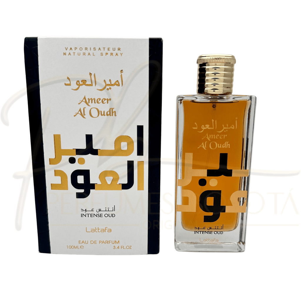Perfume Lattafa Ameer Al Oudh Intense Oud Eau de Parfum 100ml Unisex - Perfumes Bogotá