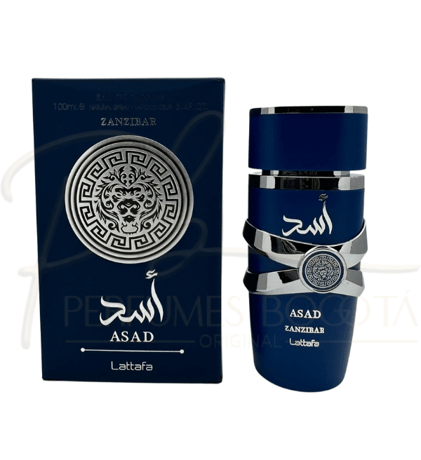 Perfume Lattafa Asad Zanzibar Eau de Parfum 100ml Hombre - Perfumes Bogotá