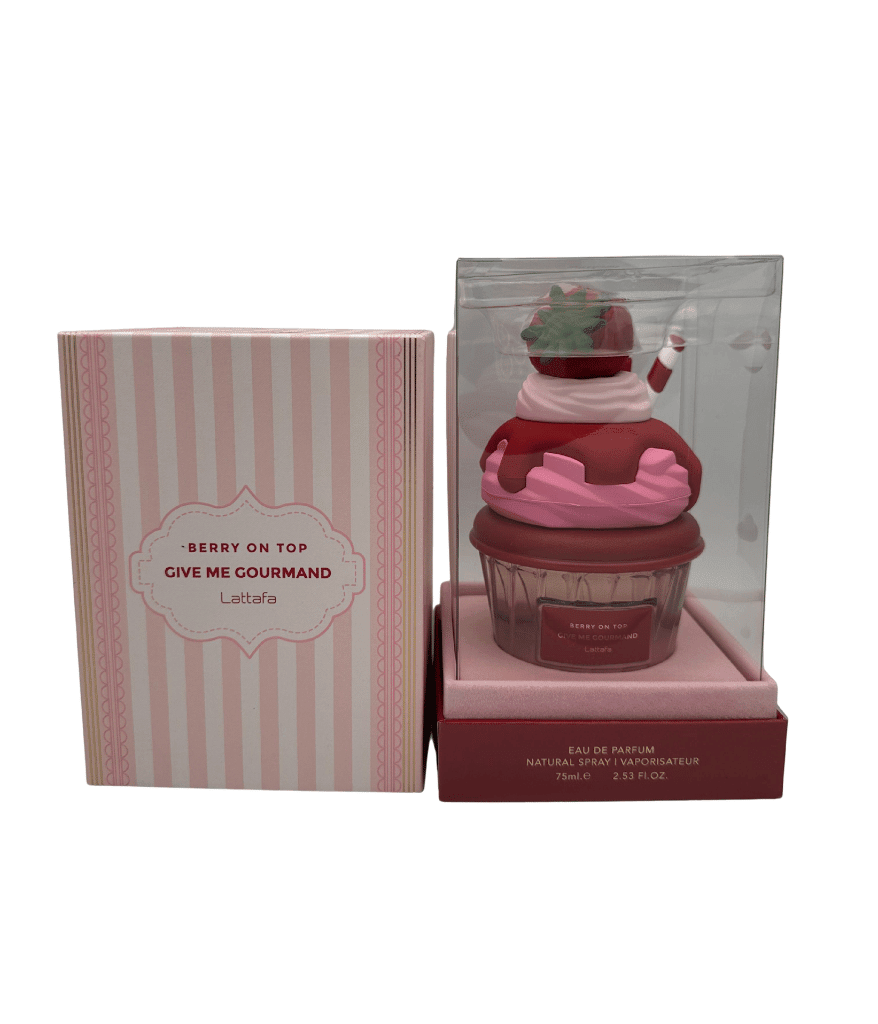 Perfume Lattafa Berry on Top Give Me Gourmand Eau de Parfum 75ml Mujer - Perfumes Bogotá