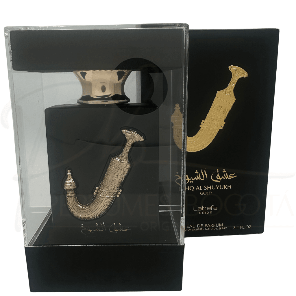 Perfume Lattafa Ishq Al Shuyukh Gold Eau de Parfum 100ml Unisex - Perfumes Bogotá