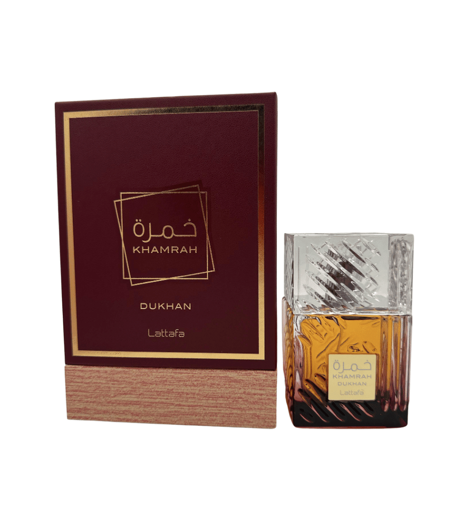 Perfume Lattafa Khamrah Dukhan Eau de Parfum 100ml Hombre - Perfumes Bogotá