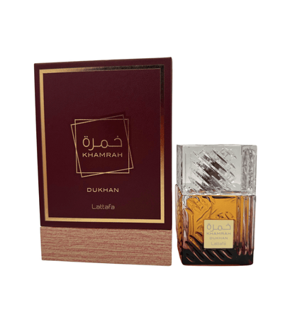 Perfume Lattafa Khamrah Dukhan Eau de Parfum 100ml Hombre - Perfumes Bogotá