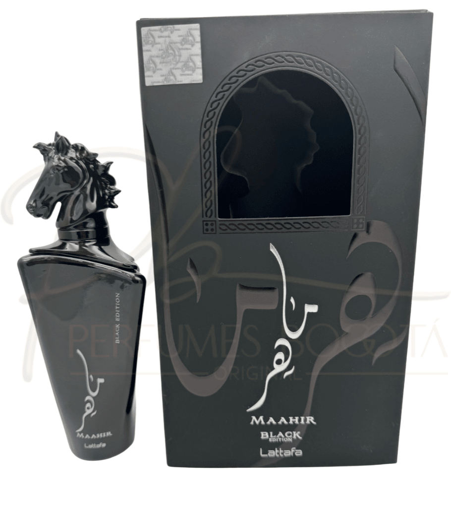 Perfume Lattafa Maahir Black Edition Eau de Parfum 100ml Unisex - Perfumes Bogotá