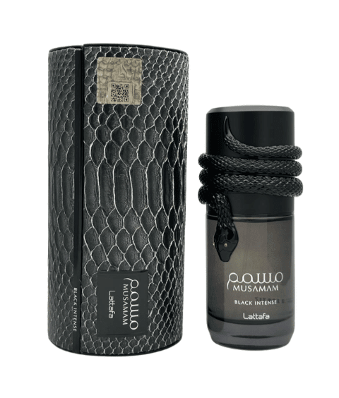 Perfume Lattafa Musamam Black Intense Eau de Parfum 100ml Unisex - Perfumes Bogotá