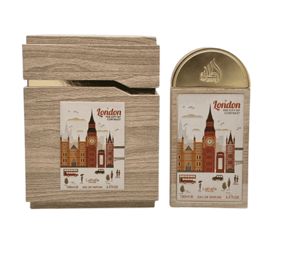 Perfume Lattafa Pride London the City of Contrast Eau de Parfum 100ml Unisex - Perfumes Bogotá