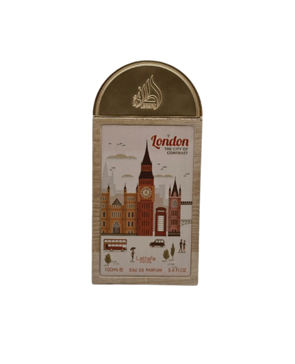 Perfume Lattafa Pride London the City of Contrast Eau de Parfum 100ml Unisex - Perfumes Bogotá