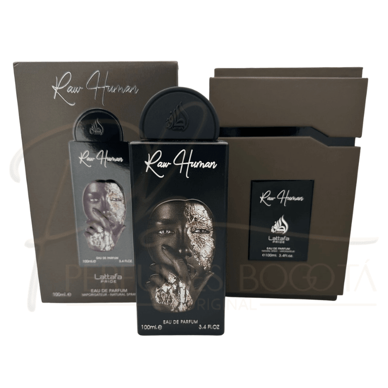 Perfume Lattafa Raw Human Eau de Parfum 100ml Unisex - Perfumes Bogotá