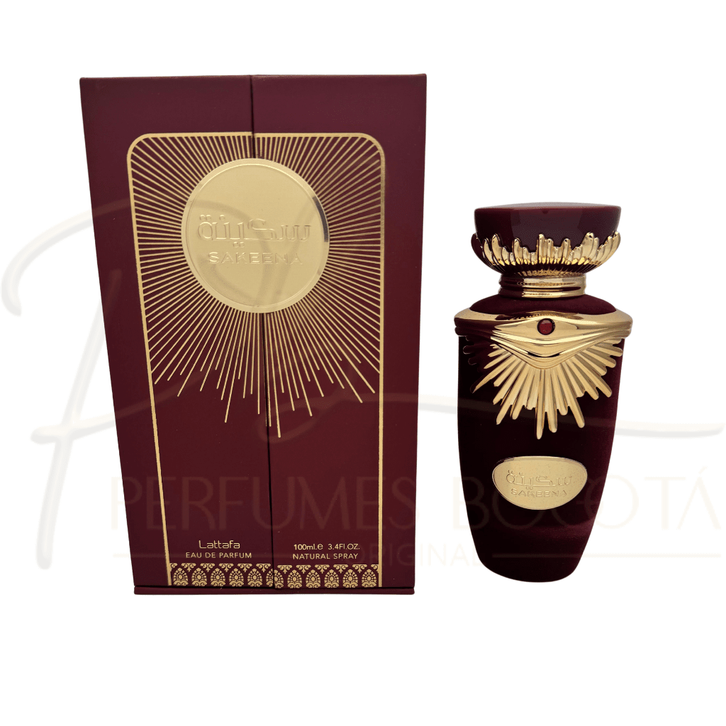 Perfume Lattafa Sakeena Eau de Parfum 100ml Mujer - Perfumes Bogotá