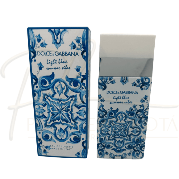 Perfume Light Blue Summer Vibes D&G - Eau De Toilette - 100ml - Mujer - Perfumes Bogotá