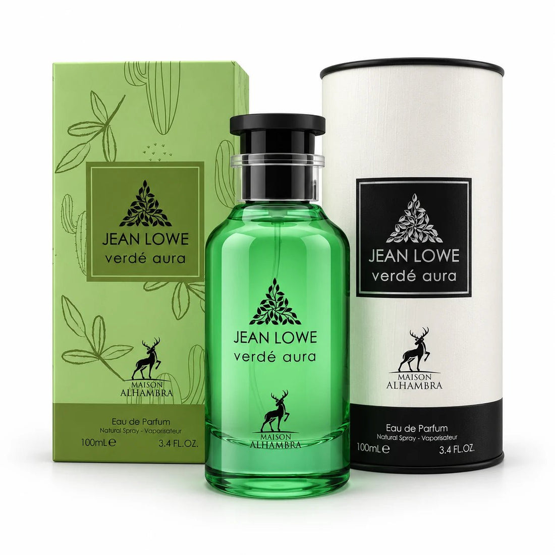 Perfume Maison Alhambra Jean Lowe Verde Aura Eau de Parfum 100ml Unisex - Perfumes Bogotá