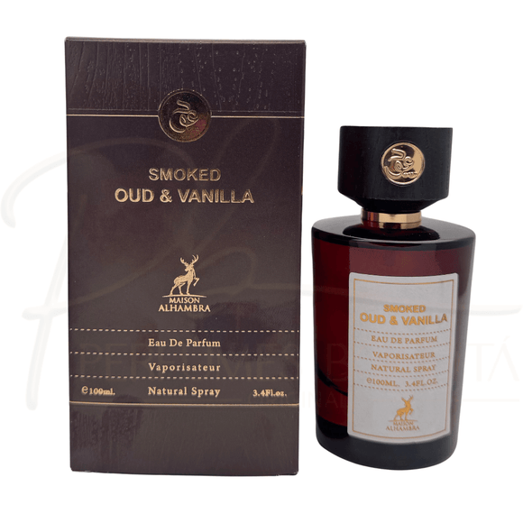 Perfume Maison Alhambra Smoked Oud & Vanilla - Eau De Parfum - 100ml - Unisex - Perfumes Bogotá