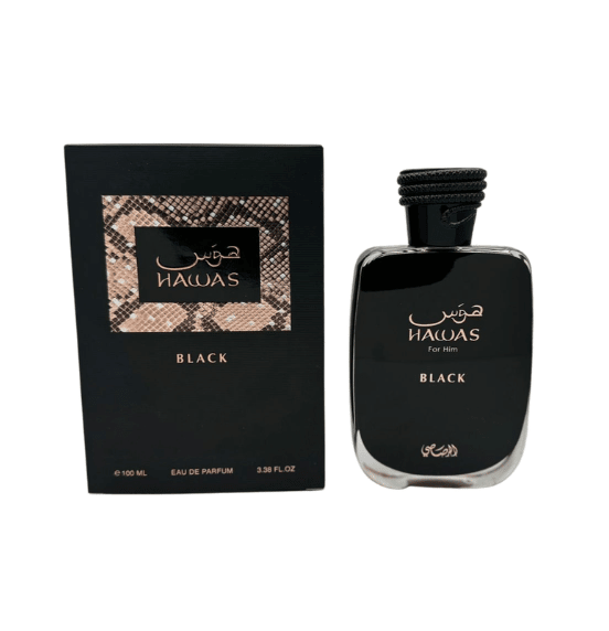 Perfume Rasasi Hawas Black for Him Eau de Parfum 100ml Hombre - Perfumes Bogotá