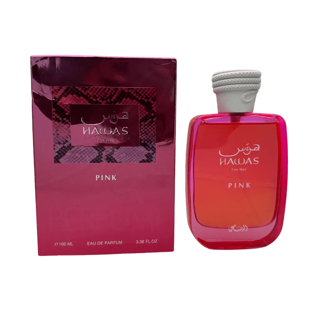 Perfume Rasasi Hawas for Her Pink Eau de Parfum 100ml Mujer - Perfumes Bogotá