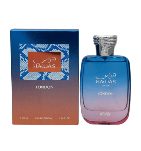 Perfume Rasasi Hawas for Him London Eau de Parfum 100ml Unisex - Perfumes Bogotá