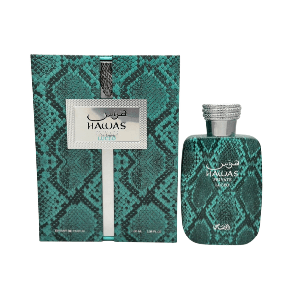 Perfume Rasasi Hawas Private Luceo Extrait de Parfum 100ml Unisex - Perfumes Bogotá