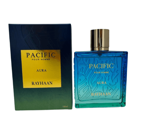 Perfume Rayhaan Pacific Pour Homme Aura Eau de Parfum 100ml Hombre - Perfumes Bogotá