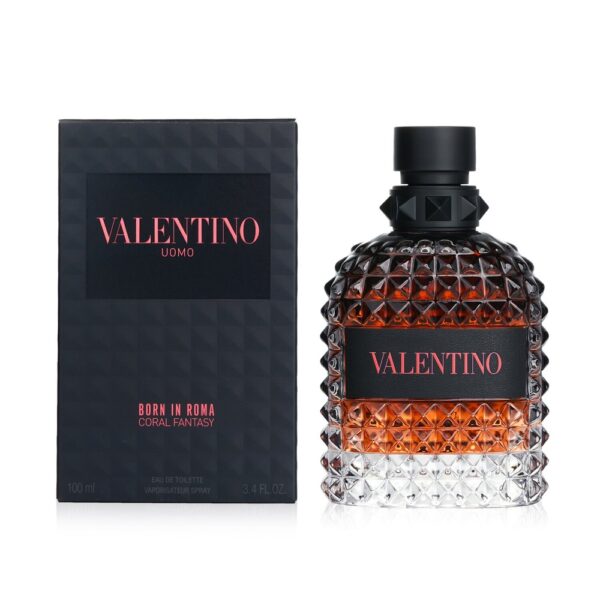 Perfume Valentino Uomo Born in Roma Coral Fantasy Eau de Toilette 100ml Hombre - Perfumes Bogotá