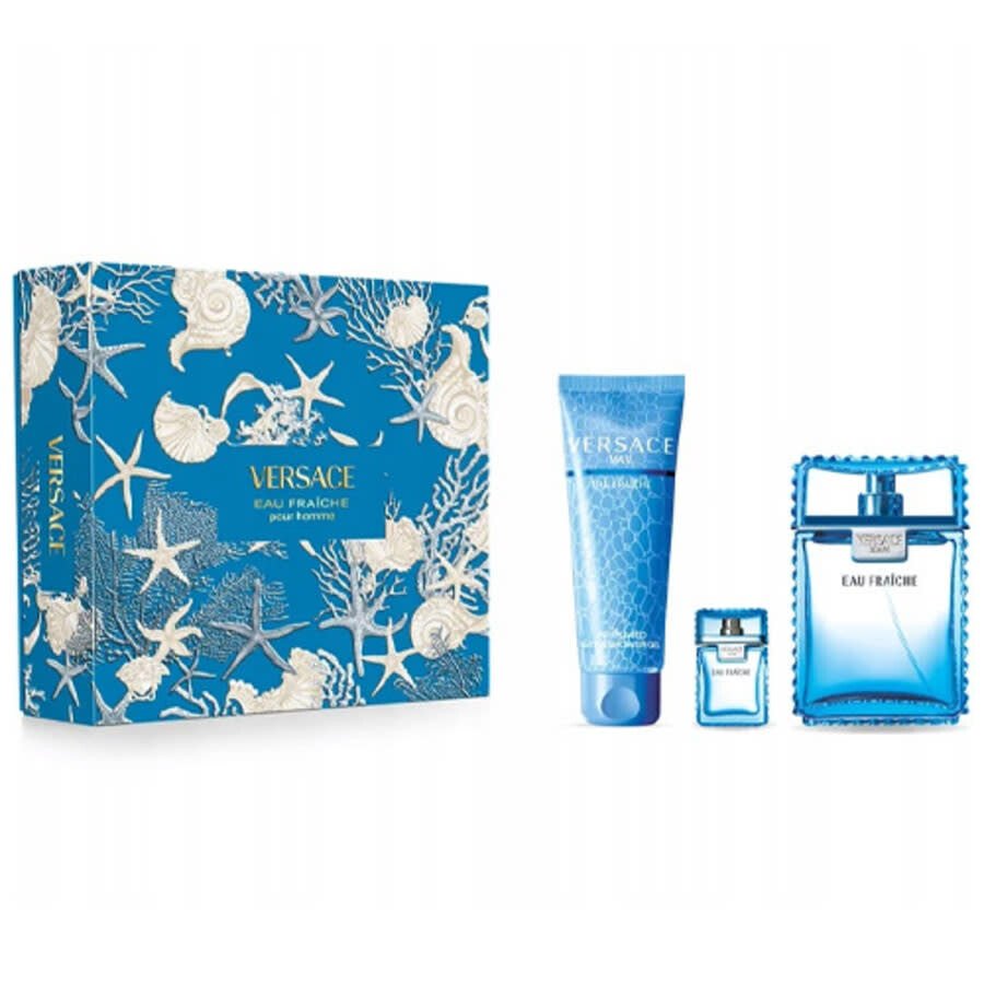 Perfume Versace Kit Eau Man Fraiche Eau de Toilette 100ml Hombre - Perfumes Bogotá