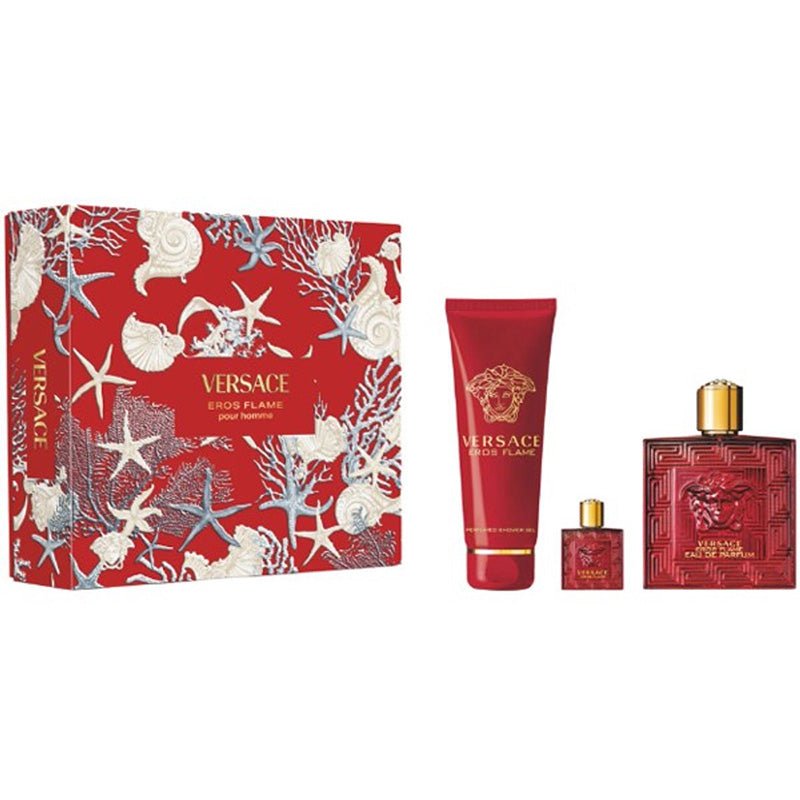 Perfume Versace Kit Eros Flame Eau de Parfum 100ml Hombre - Perfumes Bogotá