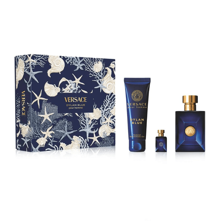 Perfume Versace Kit Pour Homme Dylan Blue Eau de Toilette 100ml Hombre - Perfumes Bogotá