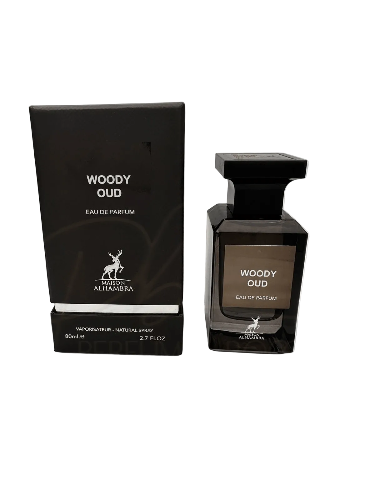 Perfume Alhambra Woody Oud Maison Eau de Parfum 80ml Unisex