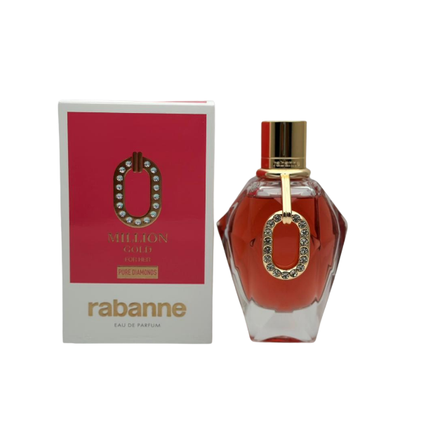 Perfume Paco Rabanne Million Gold Pure Diamonds Eau de Parfum 90ml Mujer