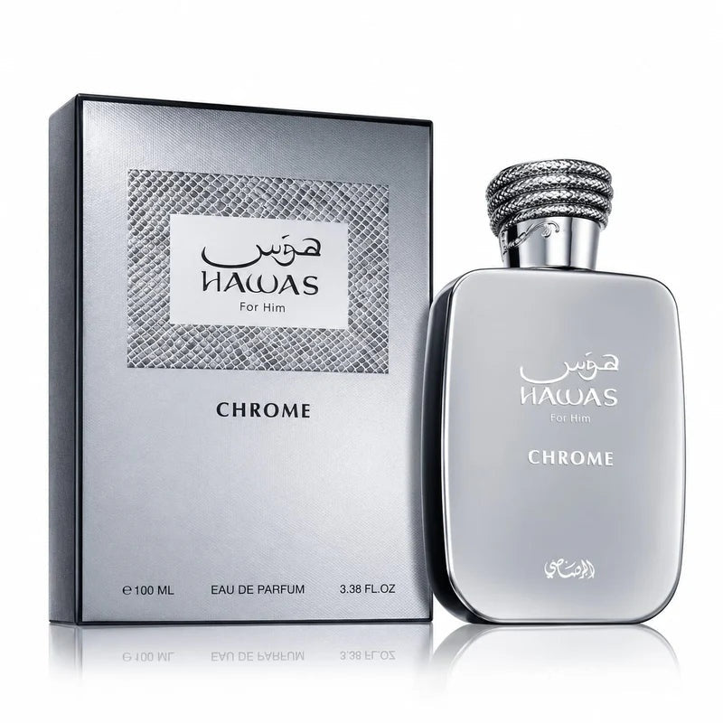 Perfume Rasasi Hawas for Him Chrome Eau de Parfum 100ml Unisex