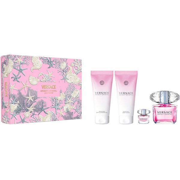 Perfume Versace Kit Bright Crystal Eau de Toilette 90ml Mujer