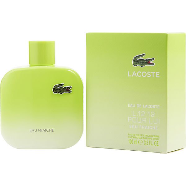 Locion lacoste verde para hombre sale