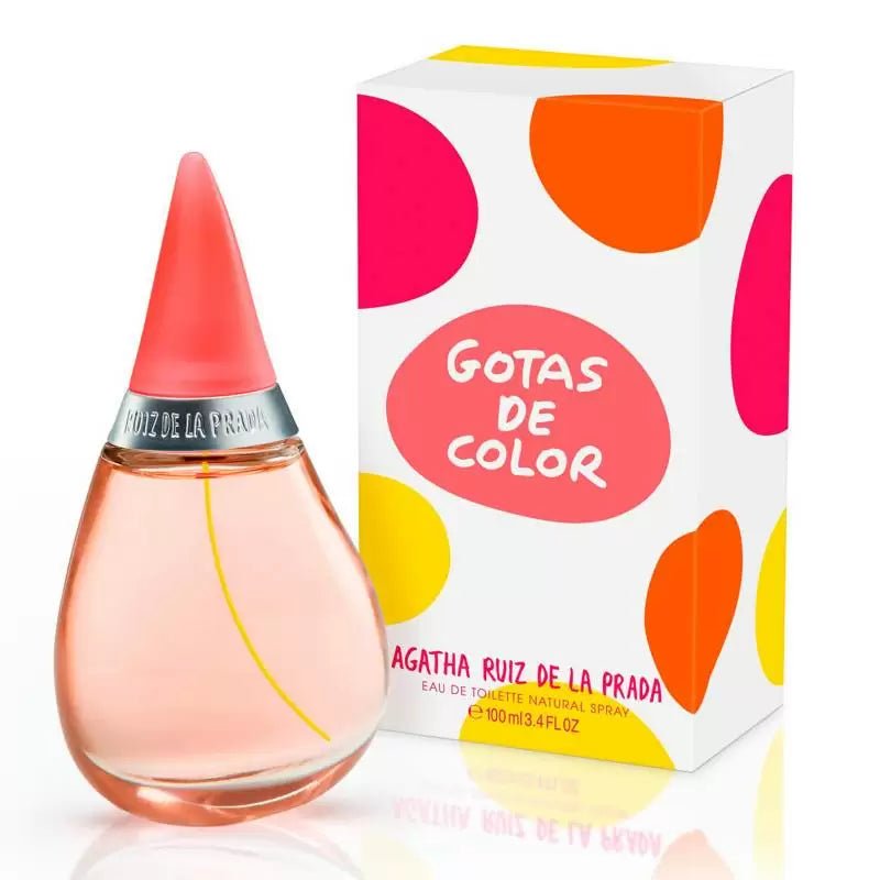 Perfume Agatha Ruiz de la Prada Gotas de Color Eau de Toilette 100ml Mujer - Perfumes Bogotá