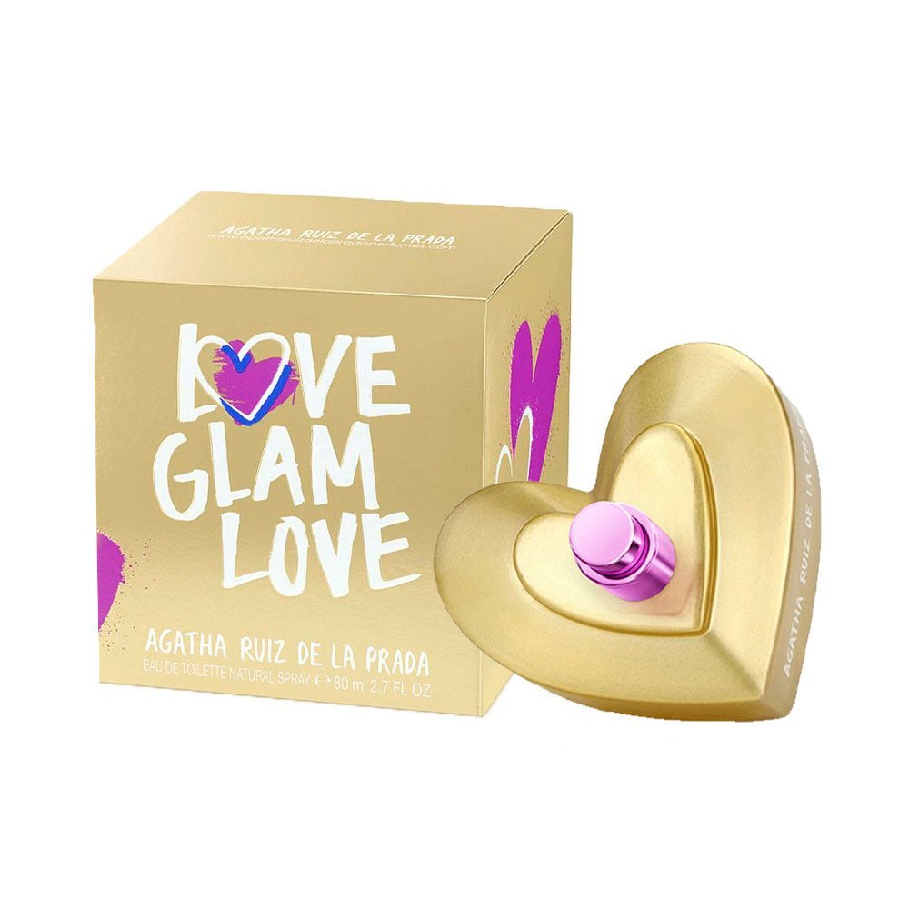 Perfume Agatha Ruiz de la Prada Love Glam Love Eau de Toilette 80ml Mujer - Perfumes Bogotá