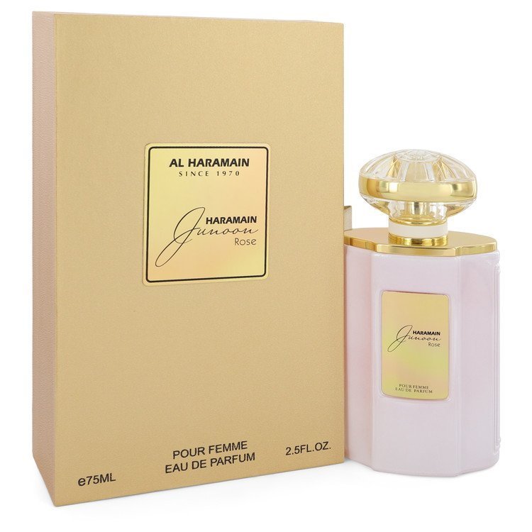 Perfume Al Haramain Junoon Rose Eau de Parfum 75ml Mujer - Perfumes Bogotá