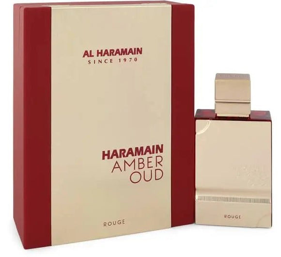 Perfume - Amber Oud Rouge Al Haramain - Eau De Parfum - 60ml - Unisex - Perfumes Bogotá