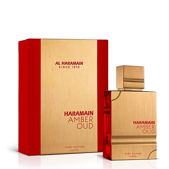 Perfume Amber Oud Ruby Edition Al Haramain - Eau De Parfum - 120ml - Unisex - Perfumes Bogotá