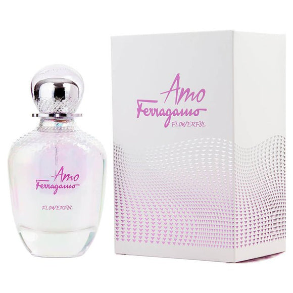 Perfume Amo Flowerful Ferragamo - Eau De Toilette - 100ml - Mujer - Perfumes Bogotá