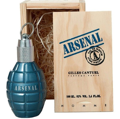 Perfume Arsenal Blue Gilles Cantuel - Eau De Toilette - 100ml - Hombre - Perfumes Bogotá
