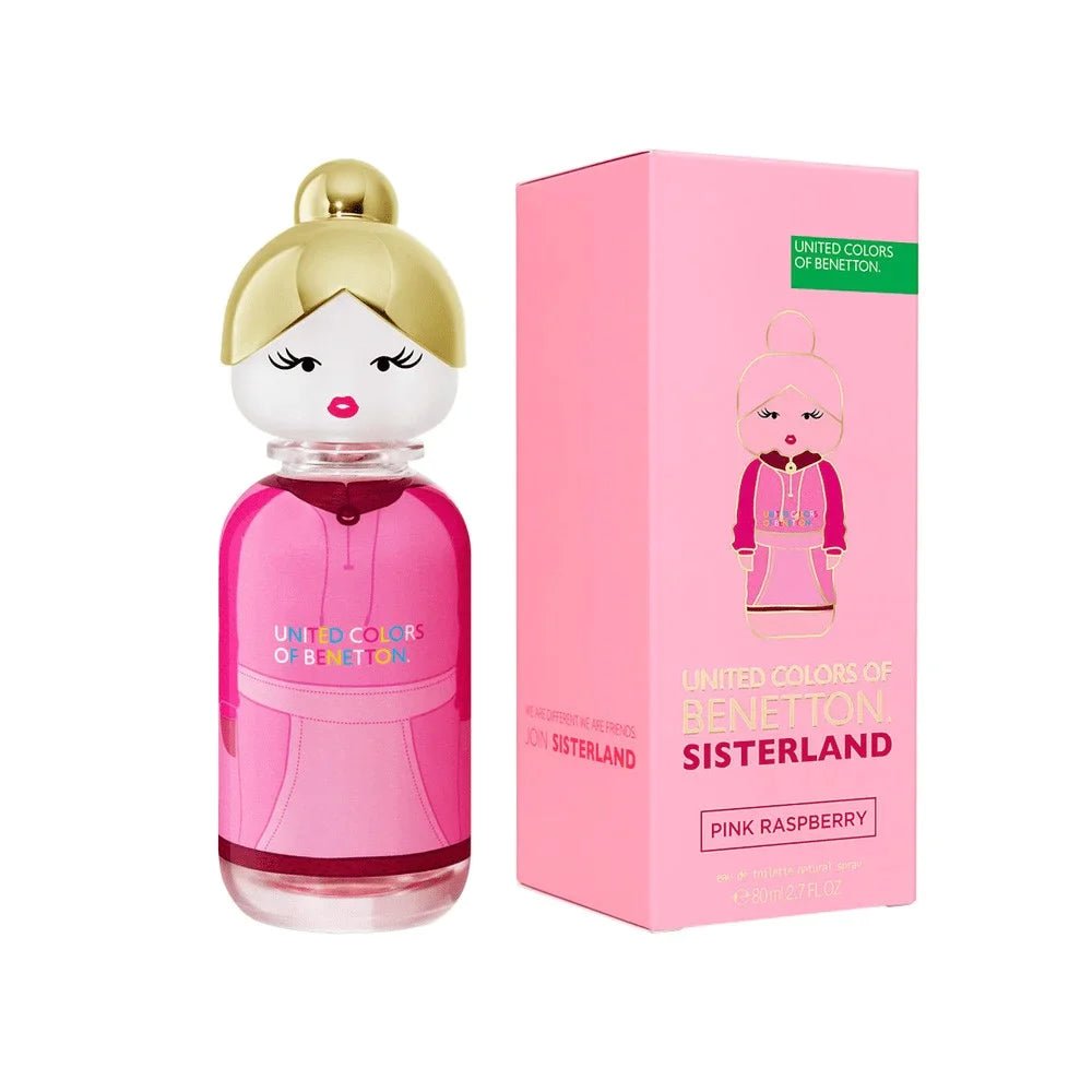 Perfume Benetton Sisterland Pink Raspberry Eau de Toilette 80ml Mujer - Perfumes Bogotá