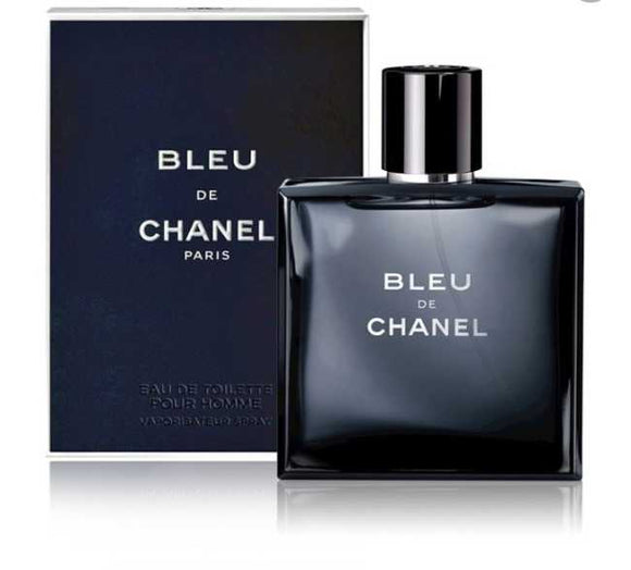 Perfume Bleu Chanel Eau De Toilette - 100ml - Hombre - Perfumes Bogotá