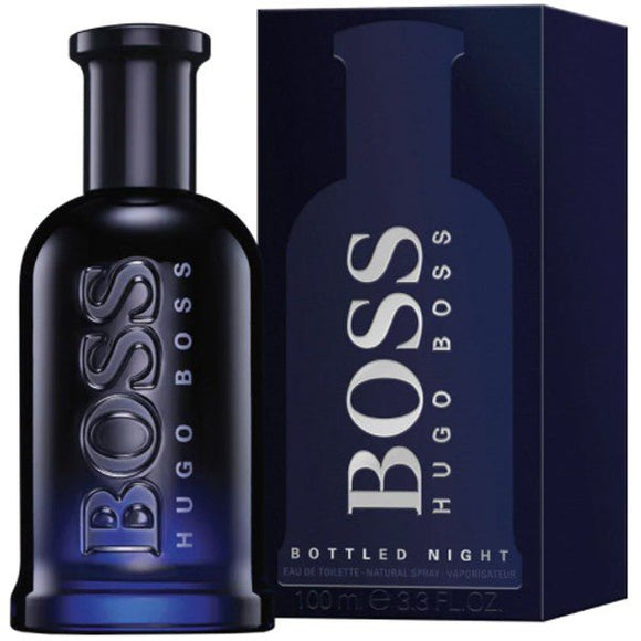Perfume Boss Bottled Night - Eau De Toilette - 100ml - Hombre - Perfumes Bogotá