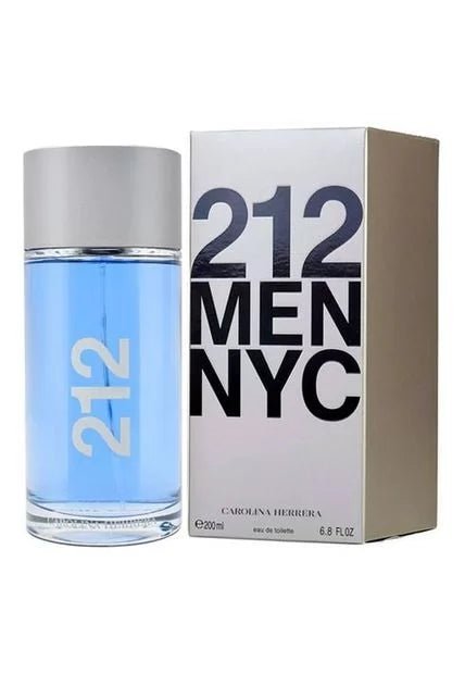 Perfume Carolina Herrera 212 Men NYC Eau de Toilette 200ml Hombre - Perfumes Bogotá