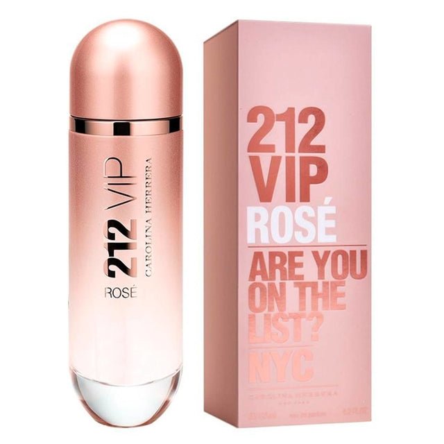 Perfume Carolina Herrera 212 VIP Rose Eau Deparfum 125ml Mujer - Perfumes Bogotá