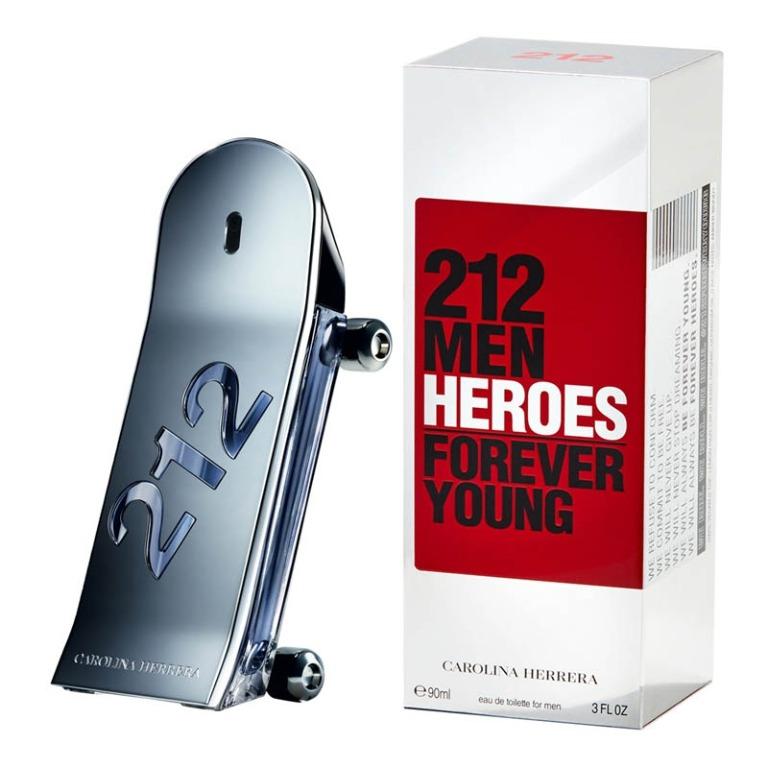 Perfume Carolina Herrera CH 212 Men Heroes Eau de Toilette 90ml Hombre - Perfumes Bogotá