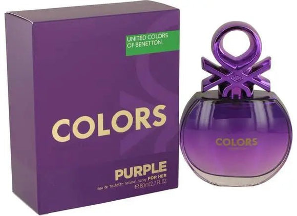 Perfume Colors De Benetton Purple Benetton - Eau De Toilette - 80ml - Mujer - Perfumes Bogotá