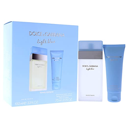 Perfume Dolce &amp; Gabbana Kit Light Blue Eau de Toilette 100ml Mujer - Perfumes Bogotá