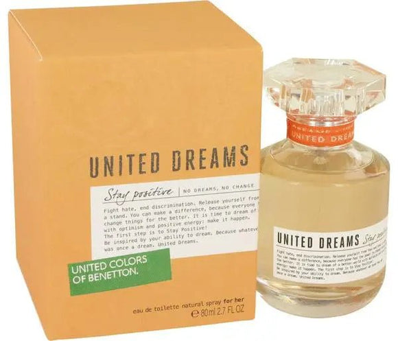 Perfume Dreams Stay Positive Benetton - 80ml - Mujer - Eau De Toilette - Perfumes Bogotá