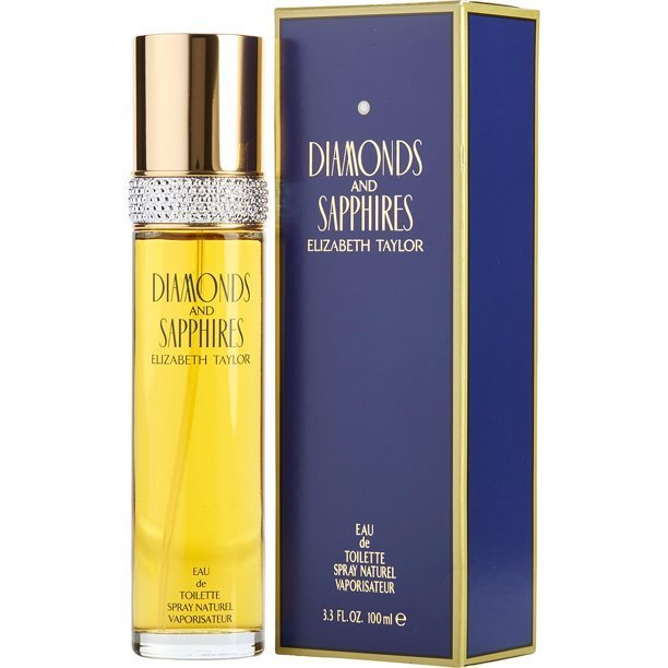 Perfume Elizabeth Taylor Diamonds &amp; Saphires Eau de Toilette 100ml Mujer - Perfumes Bogotá