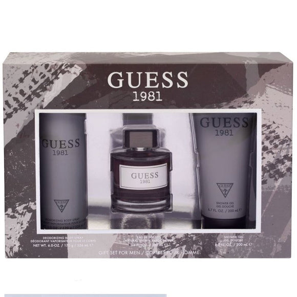 Perfume Estuche Guess 1981 - Eau De Toilette - 100ml - Hombre - Perfumes Bogotá