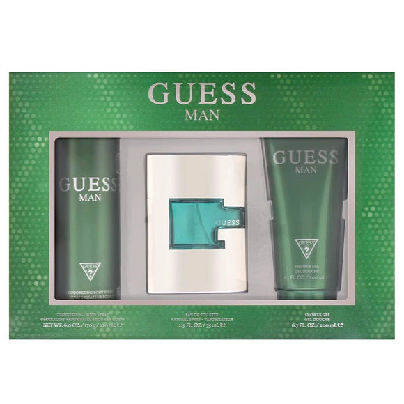 Perfume Estuche Guess Man - Eau De Toilette - 75ml - Hombre - Perfumes Bogotá