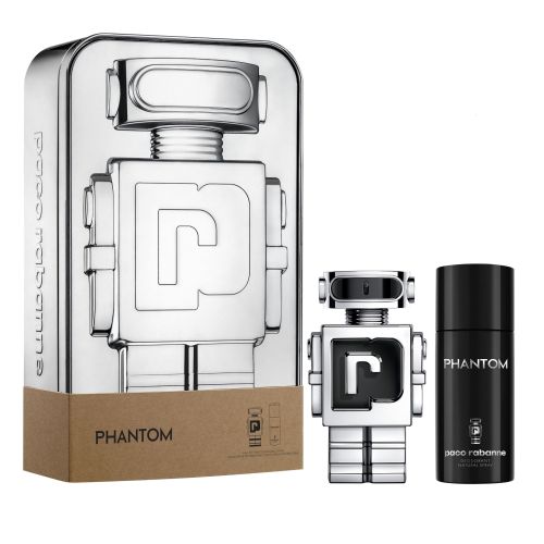 Perfume Paco Rabanne Kit Phantom Eau de Toilette 100ml Hombre